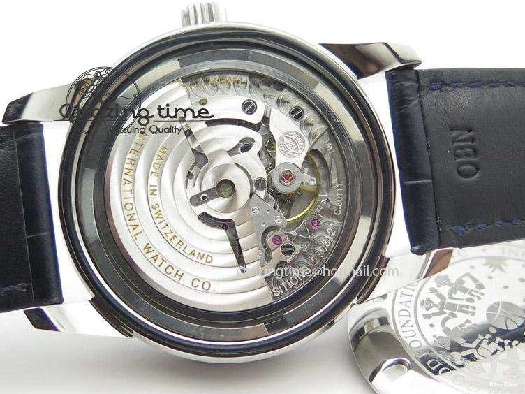 MIROTIME 0208 UrbanChic Ingeniuer St.Laurens SS Blue Dial MK 1:1 Best Edition On Black Leather Strap A 7366